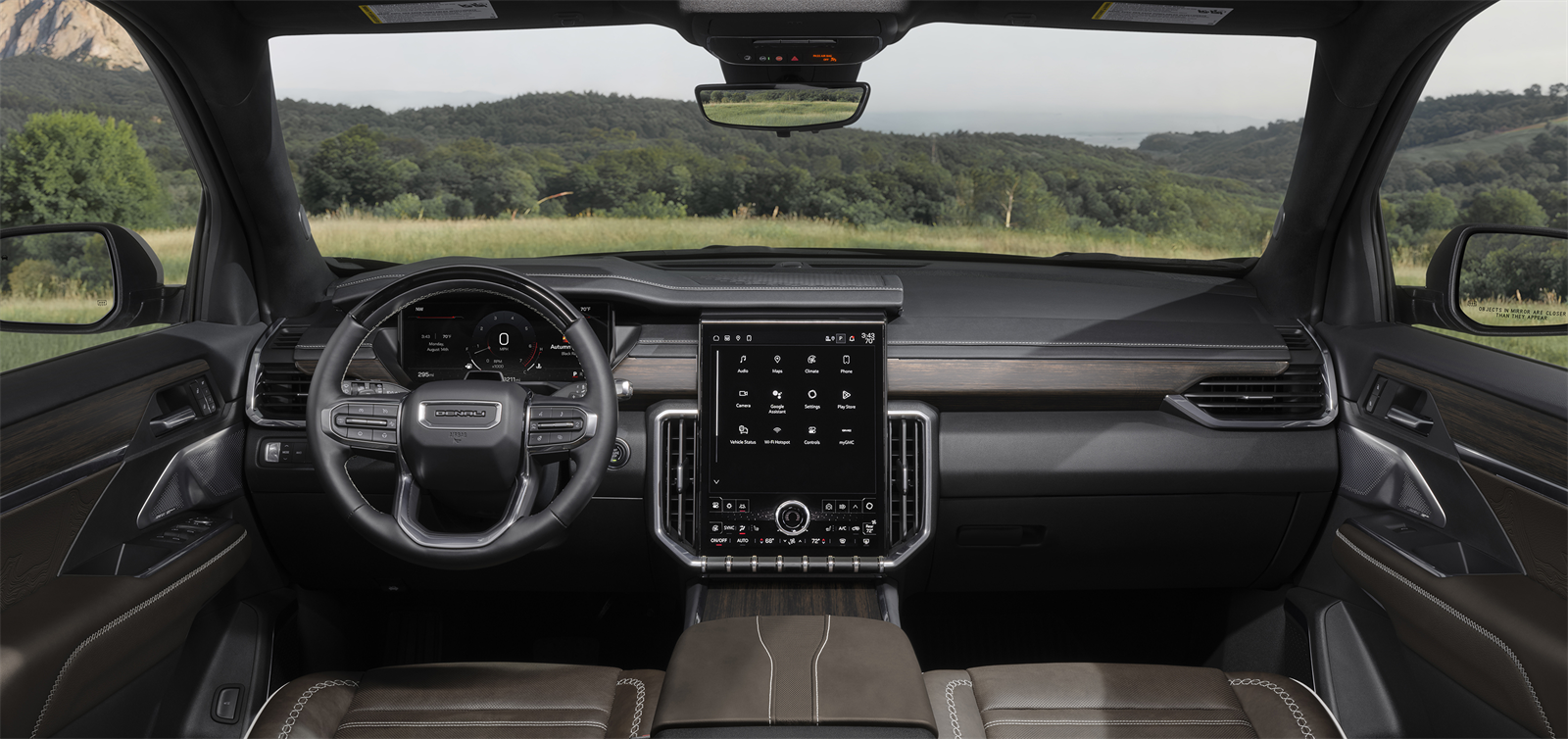 2026 GMC Acadia interior front seats