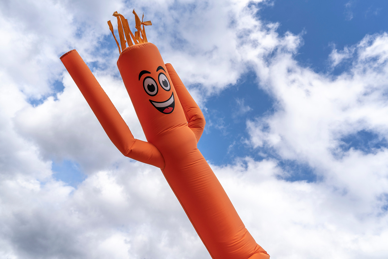 car sale inflatable