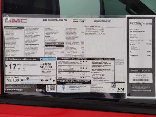 2025 GMC Sierra 1500 Pro