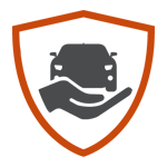 holding vehicle icon