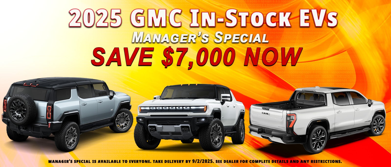 GMCs White on Summer background