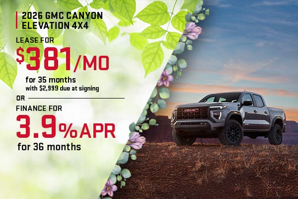 2026 GMC Canyon