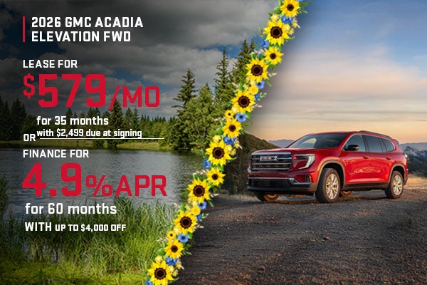 2026 GMC Acadia