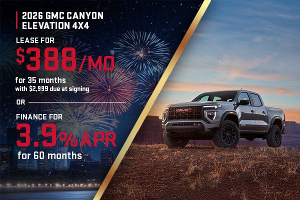 2026 GMC Canyon
