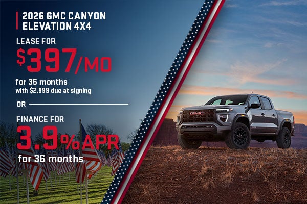 2026 GMC Canyon