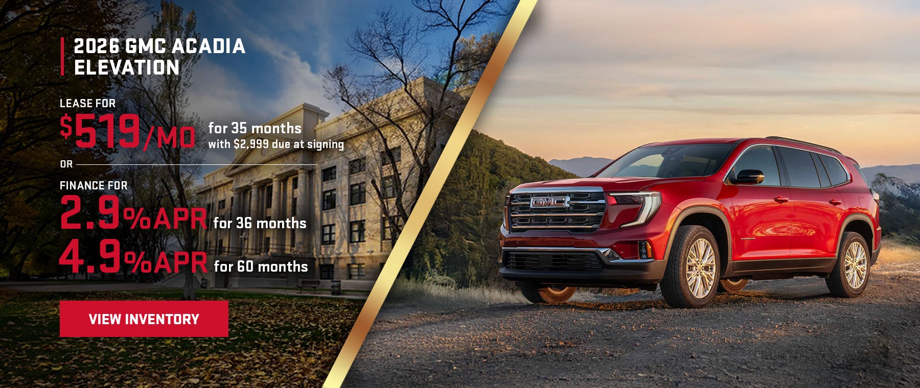 2026 GMC Acadia