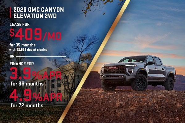 2026 GMC Canyon