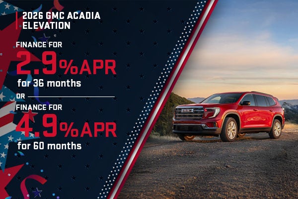 2026 GMC Acadia