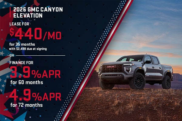 2026 GMC Canyon