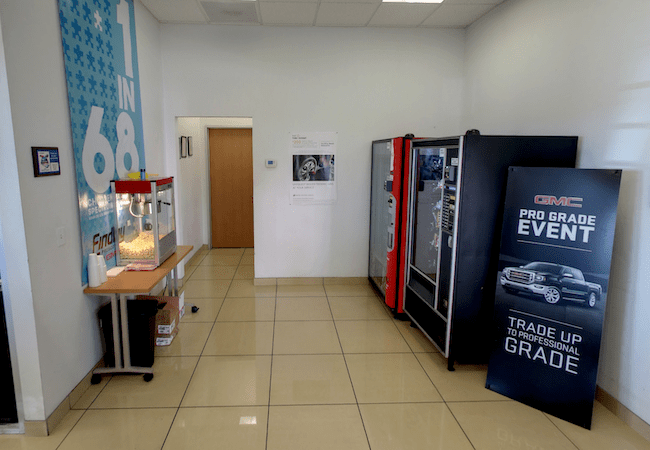 Findlay GMC Prescott Service Vending Machines